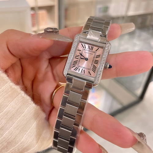 Replica Cartier AAA Quality Watches For Women #1062735 $132.00 USD for Wholesale