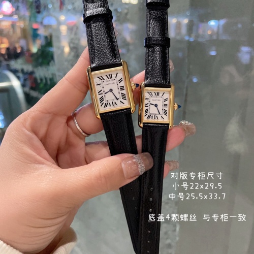 Replica Cartier AAA Quality Watches For Unisex #1062739 $130.00 USD for Wholesale