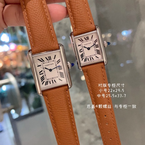 Cartier AAA Quality Watches For Unisex #1062744 $122.00 USD, Wholesale Replica Cartier AAA Quality Watches