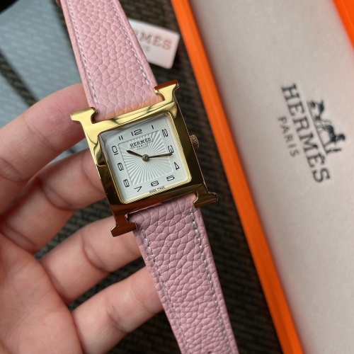 Replica Hermes AAA Quality Watches For Unisex #1062775 $125.00 USD for Wholesale