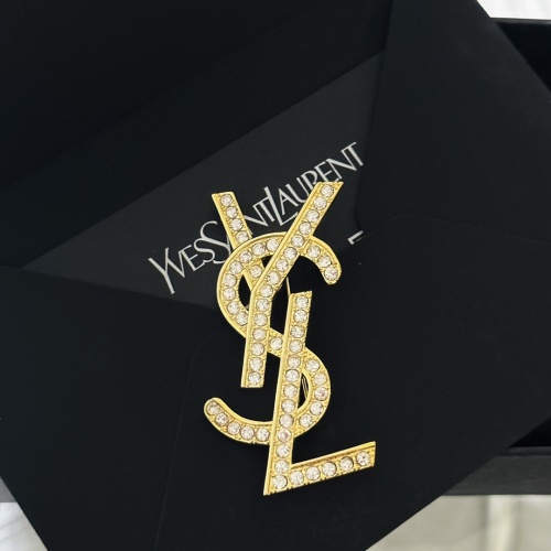 Replica Yves Saint Laurent Brooches For Women #1062979 $32.00 USD for Wholesale