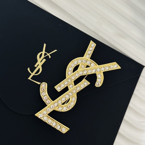 Replica Yves Saint Laurent Brooches For Women #1062979 $32.00 USD for Wholesale