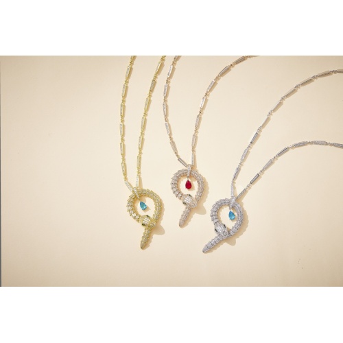Replica Bvlgari Necklaces For Women #1063154 $88.00 USD for Wholesale