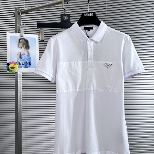 Prada T-Shirts Short Sleeved For Men #1063161