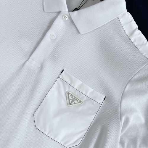 Replica Prada T-Shirts Short Sleeved For Men #1063165 $64.00 USD for Wholesale
