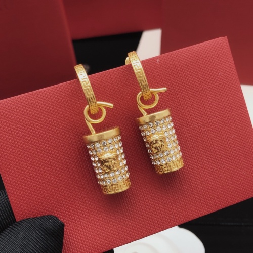 Replica Versace Earrings For Women #1063300 $32.00 USD for Wholesale