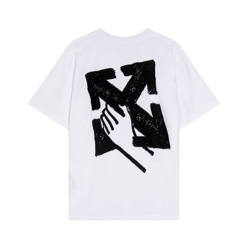 Off-White T-Shirts Short Sleeved For Unisex #1063415 $40.00 USD, Wholesale Replica Off-White T-Shirts