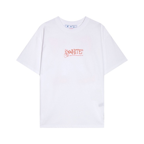Replica Off-White T-Shirts Short Sleeved For Unisex #1063419 $40.00 USD for Wholesale