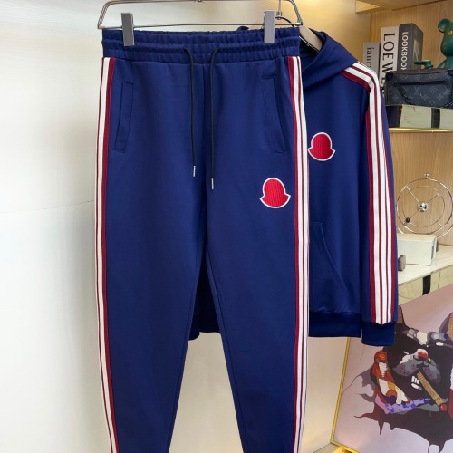 Replica Moncler Tracksuits Long Sleeved For Men #1063439 $88.00 USD for Wholesale