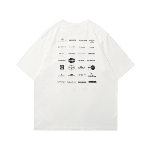 Replica Balenciaga T-Shirts Short Sleeved For Unisex #1063479 $40.00 USD for Wholesale