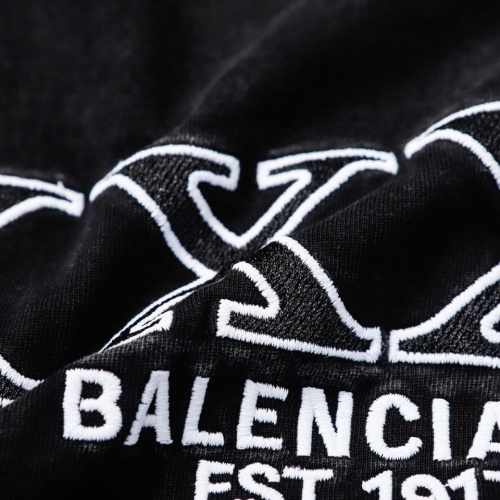 Replica Balenciaga T-Shirts Short Sleeved For Unisex #1063487 $45.00 USD for Wholesale