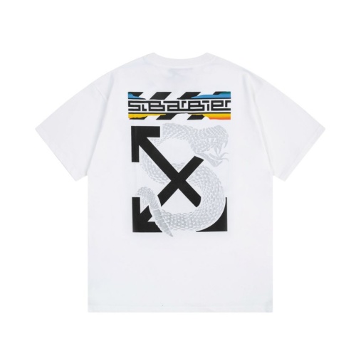 Off-White T-Shirts Short Sleeved For Unisex #1063528