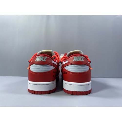Replica Nike & Off-White Dunk-Low For Men #1063578 $108.00 USD for Wholesale