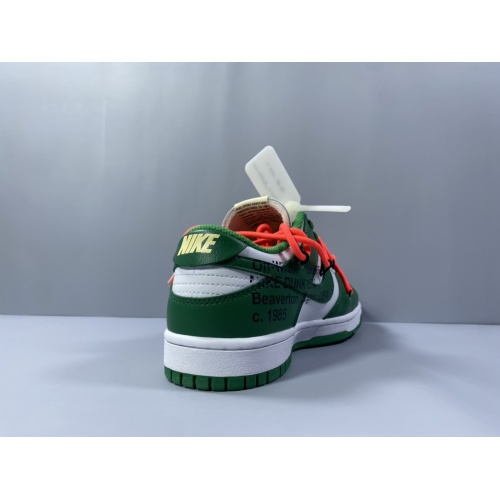 Replica Nike & Off-White Dunk-Low For Men #1063580 $108.00 USD for Wholesale