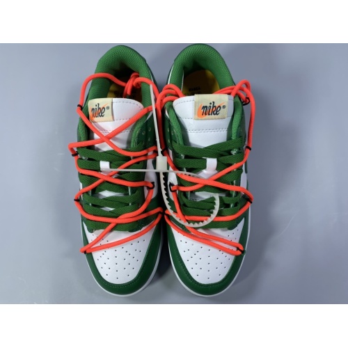 Replica Nike & Off-White Dunk-Low For Men #1063580 $108.00 USD for Wholesale