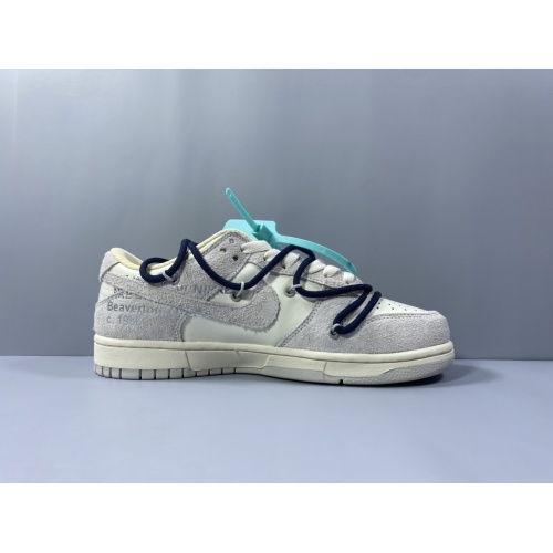 Replica Nike & Off-White Dunk-Low For Women #1063587 $108.00 USD for Wholesale