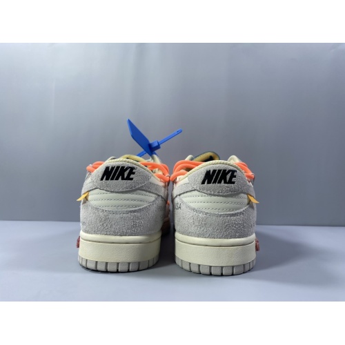 Replica Nike & Off-White Dunk-Low For Women #1063591 $108.00 USD for Wholesale