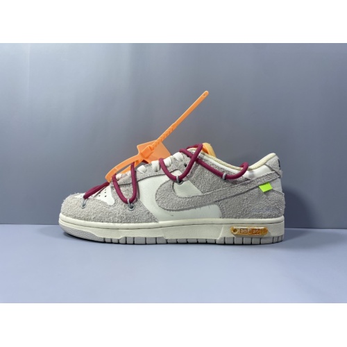 Nike &amp; Off-White Dunk-Low For Women #1063593 $108.00 USD, Wholesale Replica Nike &amp; Off-White Dunk-Low