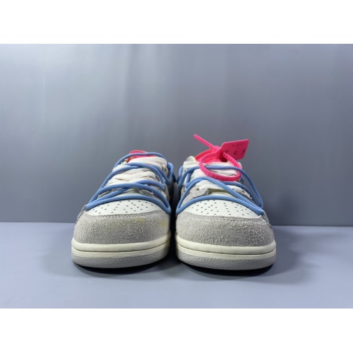 Replica Nike & Off-White Dunk-Low For Men #1063597 $108.00 USD for Wholesale