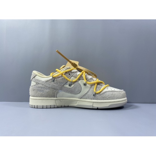 Replica Nike & Off-White Dunk-Low For Women #1063600 $108.00 USD for Wholesale