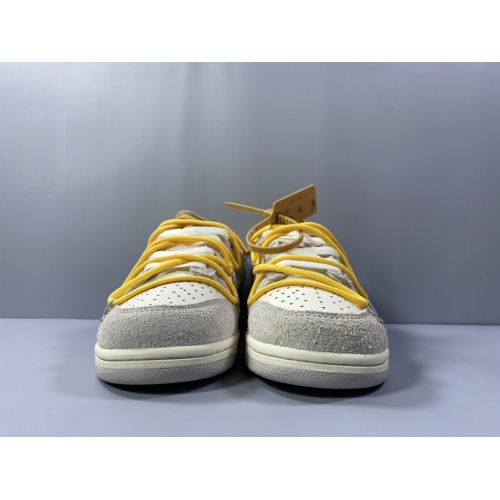 Replica Nike & Off-White Dunk-Low For Women #1063600 $108.00 USD for Wholesale