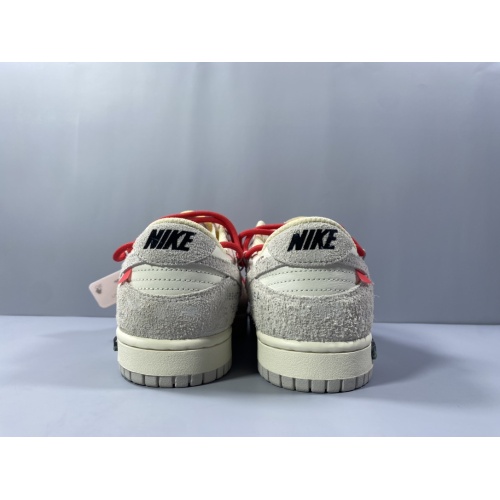 Replica Nike & Off-White Dunk-Low For Men #1063605 $108.00 USD for Wholesale