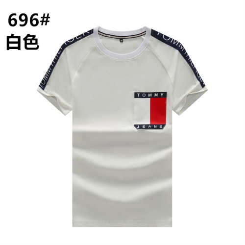 Tommy Hilfiger TH T-Shirts Short Sleeved For Men #1063669 $24.00 USD, Wholesale Replica Tommy Hilfiger TH T-Shirts