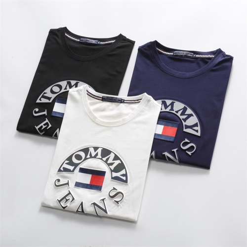 Replica Tommy Hilfiger TH T-Shirts Short Sleeved For Men #1063684 $24.00 USD for Wholesale