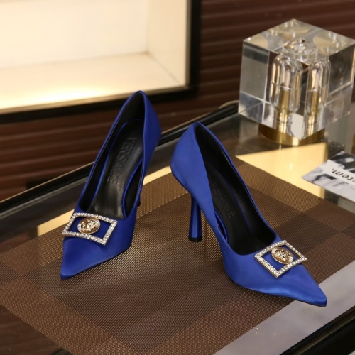 Replica Versace High-Heeled Shoes For Women #1063819 $82.00 USD for Wholesale