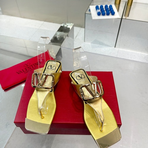 Replica Valentino Slippers For Women #1064010 $85.00 USD for Wholesale