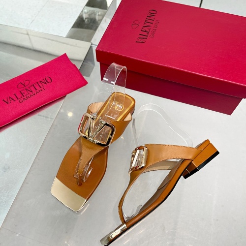 Replica Valentino Slippers For Women #1064011 $85.00 USD for Wholesale