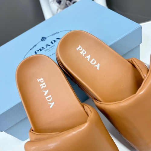 Replica Prada Slippers For Women #1064034 $80.00 USD for Wholesale
