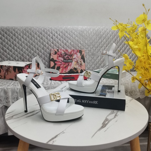 Replica Dolce & Gabbana D&G Sandal For Women #1064072 $130.00 USD for Wholesale