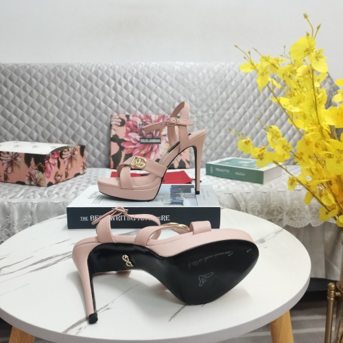 Replica Dolce & Gabbana D&G Sandal For Women #1064074 $130.00 USD for Wholesale
