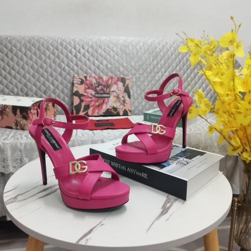 Replica Dolce & Gabbana D&G Sandal For Women #1064075 $130.00 USD for Wholesale