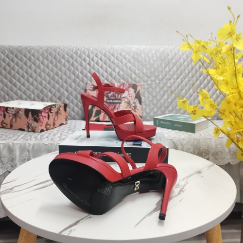 Replica Dolce & Gabbana D&G Sandal For Women #1064076 $130.00 USD for Wholesale