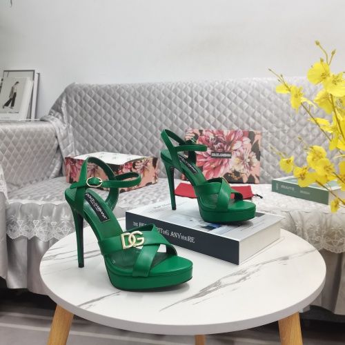 Replica Dolce & Gabbana D&G Sandal For Women #1064077 $130.00 USD for Wholesale