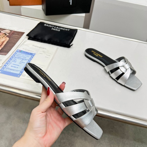 Replica Yves Saint Laurent YSL Slippers For Women #1064078 $80.00 USD for Wholesale