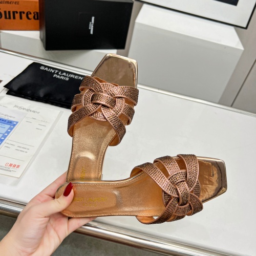 Replica Yves Saint Laurent YSL Slippers For Women #1064080 $80.00 USD for Wholesale