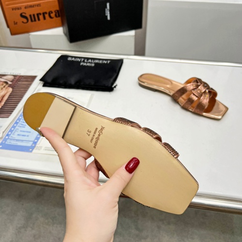 Replica Yves Saint Laurent YSL Slippers For Women #1064080 $80.00 USD for Wholesale