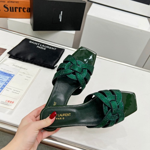 Replica Yves Saint Laurent YSL Slippers For Women #1064081 $80.00 USD for Wholesale