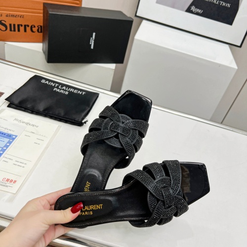 Replica Yves Saint Laurent YSL Slippers For Women #1064082 $80.00 USD for Wholesale