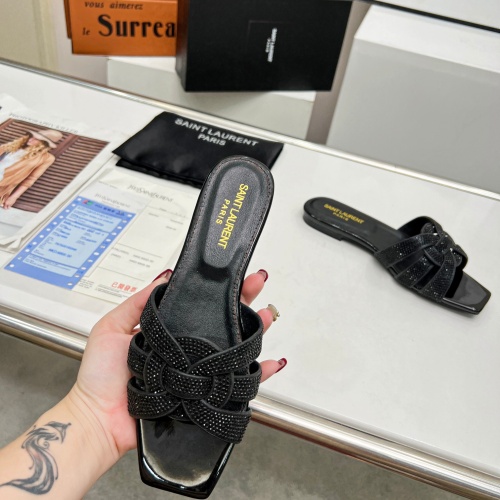 Replica Yves Saint Laurent YSL Slippers For Women #1064082 $80.00 USD for Wholesale