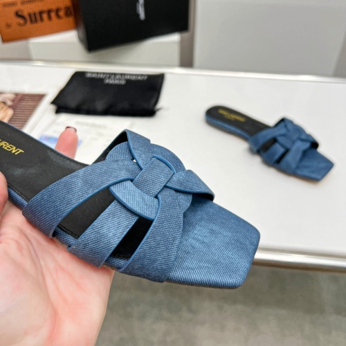 Replica Yves Saint Laurent YSL Slippers For Women #1064087 $80.00 USD for Wholesale
