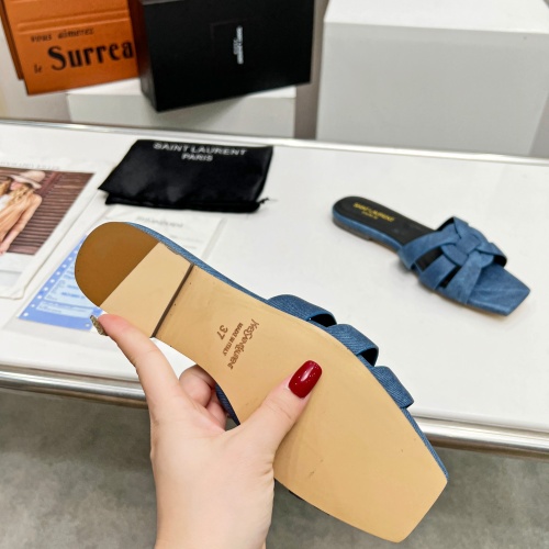 Replica Yves Saint Laurent YSL Slippers For Women #1064087 $80.00 USD for Wholesale