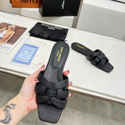 Replica Yves Saint Laurent YSL Slippers For Women #1064089 $80.00 USD for Wholesale