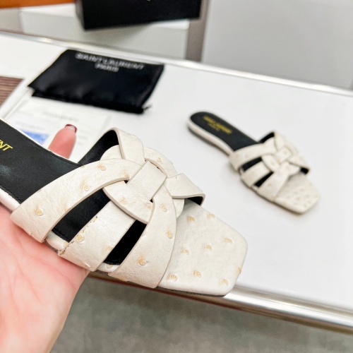 Replica Yves Saint Laurent YSL Slippers For Women #1064090 $80.00 USD for Wholesale
