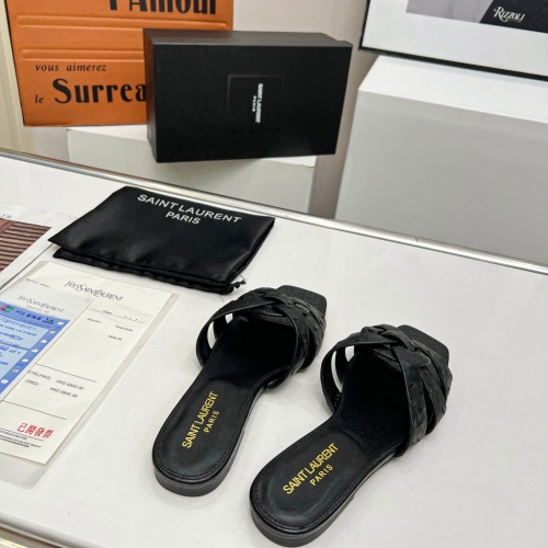Replica Yves Saint Laurent YSL Slippers For Women #1064091 $80.00 USD for Wholesale