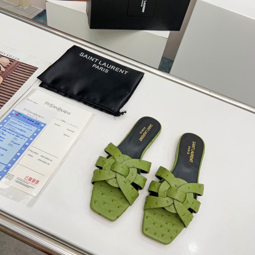 Replica Yves Saint Laurent YSL Slippers For Women #1064093 $80.00 USD for Wholesale
