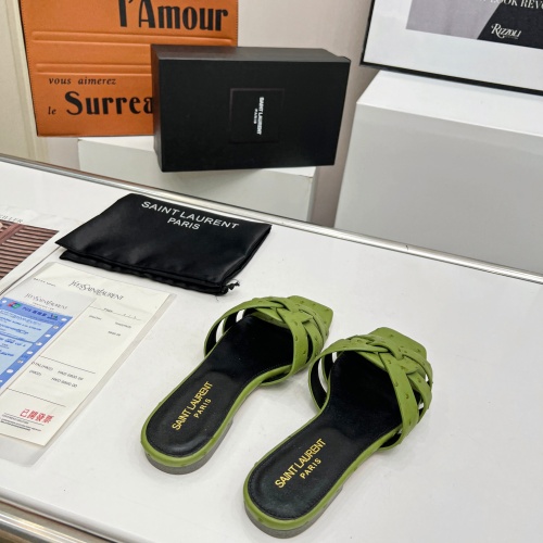 Replica Yves Saint Laurent YSL Slippers For Women #1064093 $80.00 USD for Wholesale